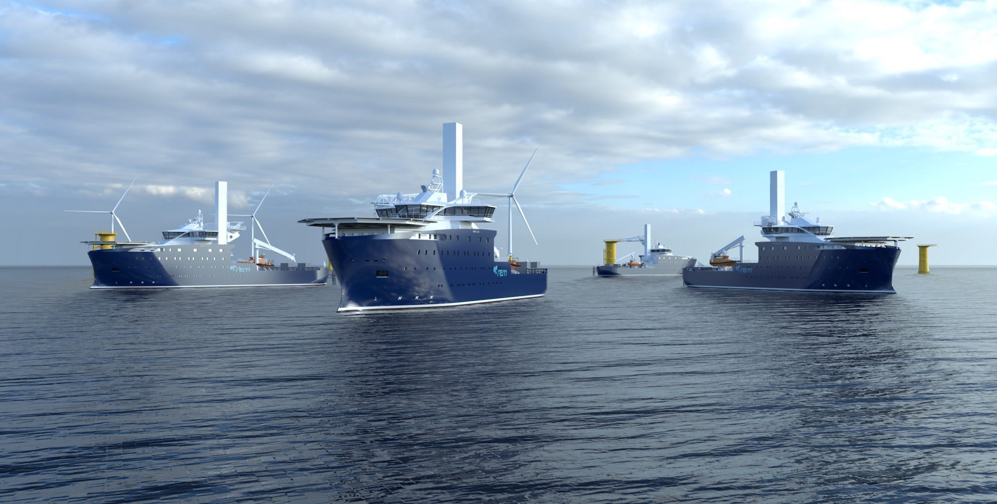 Vard to Construct Two Offshore Wind Operations Vessels for Rem Offshore