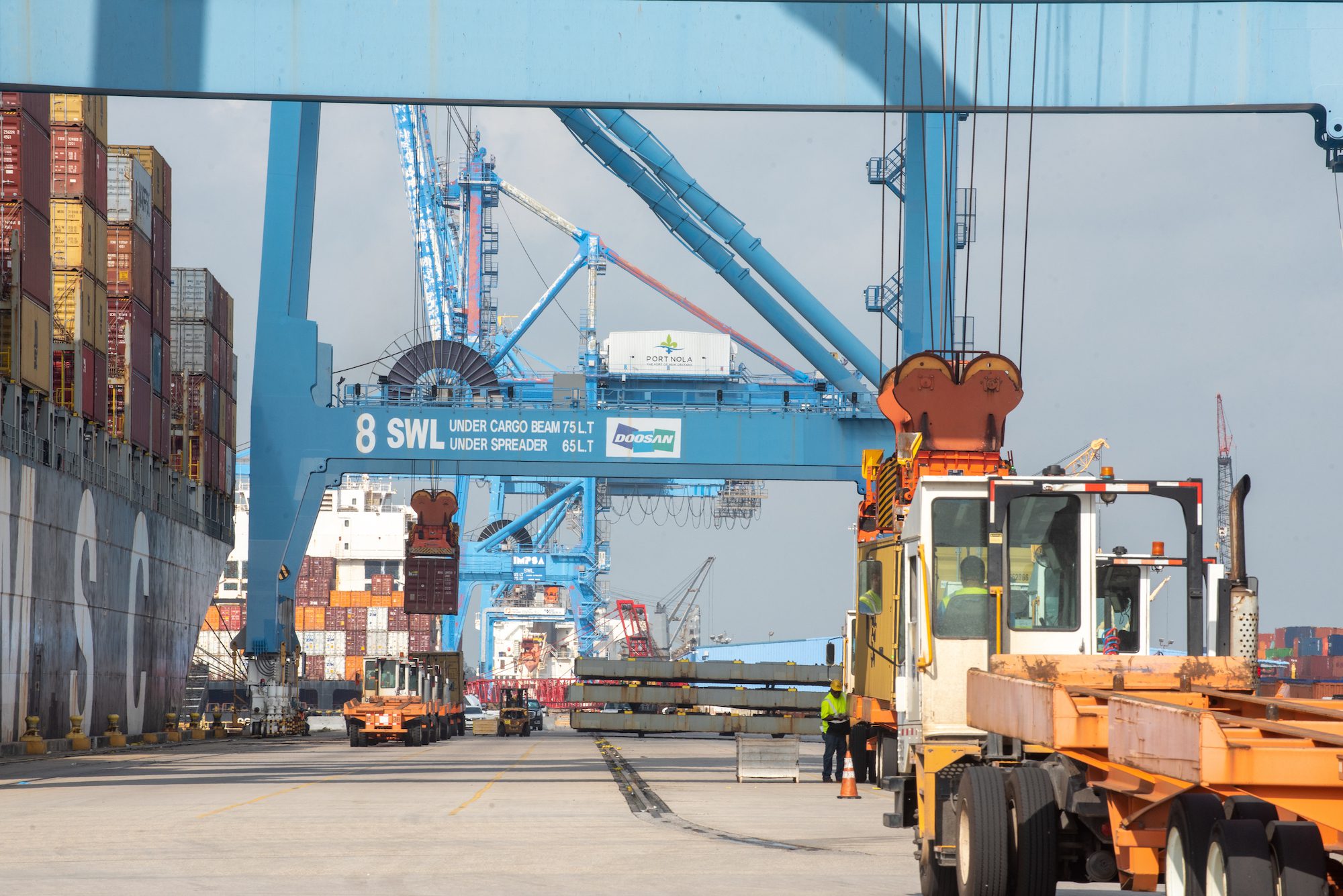 Southern Louisiana Ports Request Federal Aid for Hurricane Ida Recovery