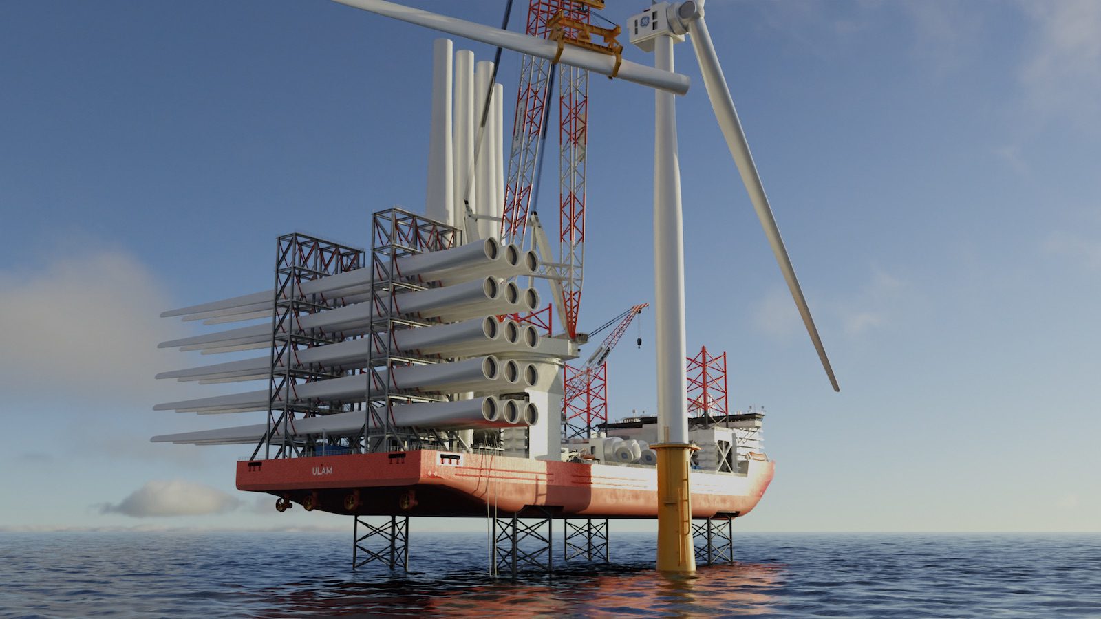 New Hydrogen-Ready Wind Turbine Installation Vessel Design Gets ABS Stamp of Approval