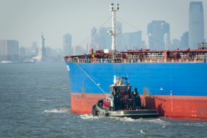 tanker in new york harbor