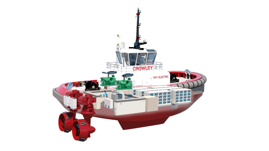 Corvus Energy Battery To Supply Crowley eWolf All-Electric Tug