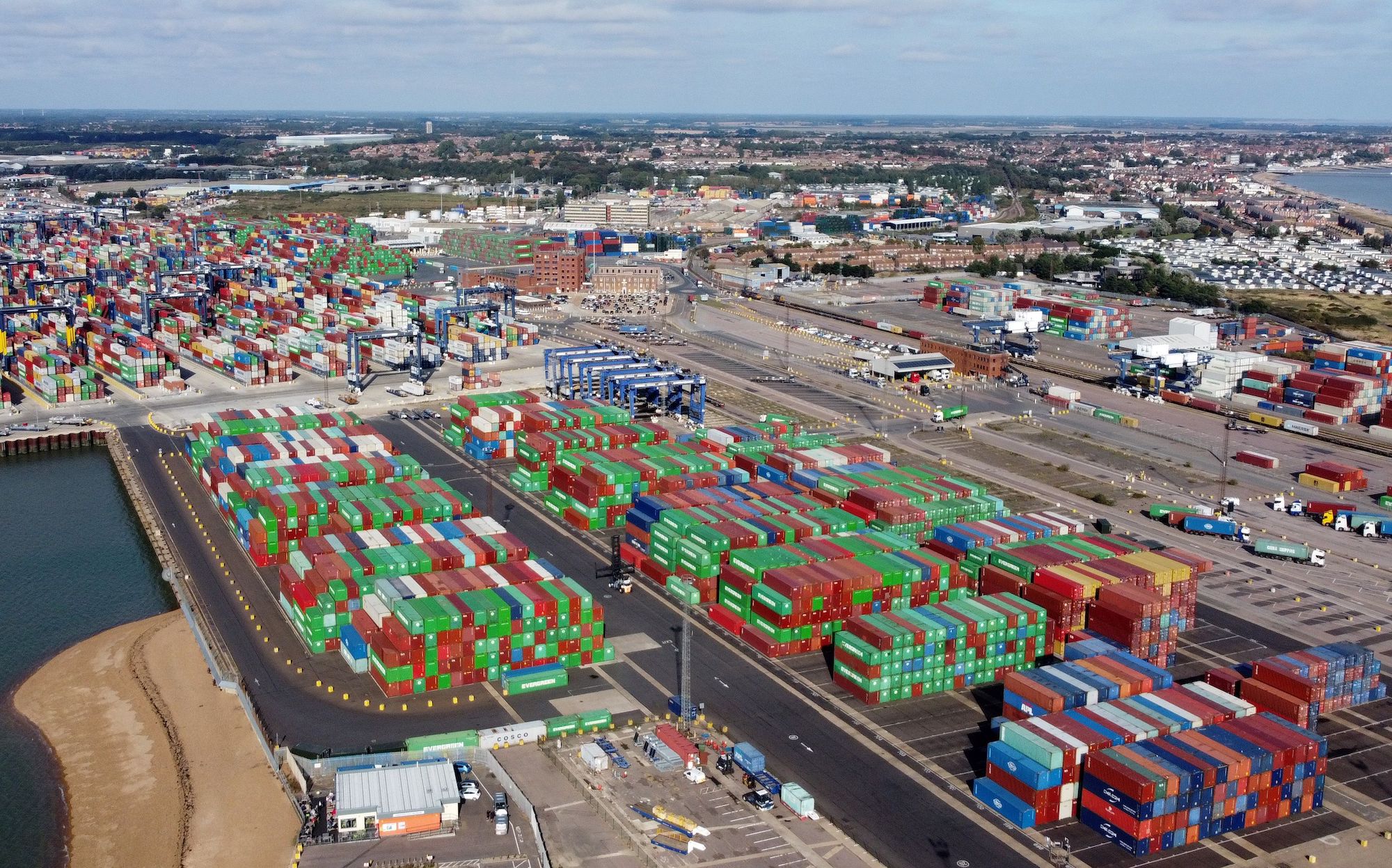 Dockworker Union Plans Strike At UK’s Biggest Container Port