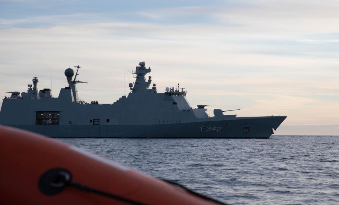 Danish Frigate Deploys on Anti-Piracy Operation in Gulf of Guinea