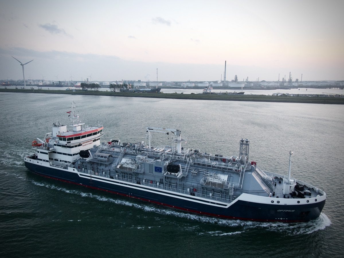 Estonia’s Elenger takes delivery of first Damen LGC 6000 LNG bunkering vessel