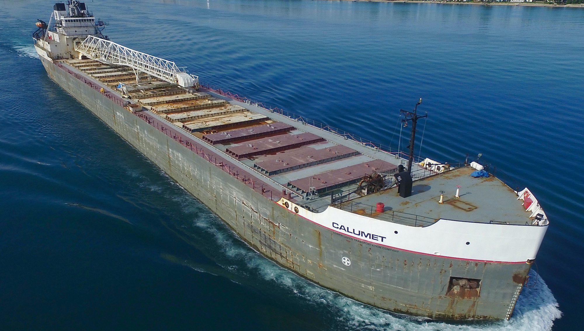 US-Flagged Bulk Carrier Briefly Grounds in Michigan