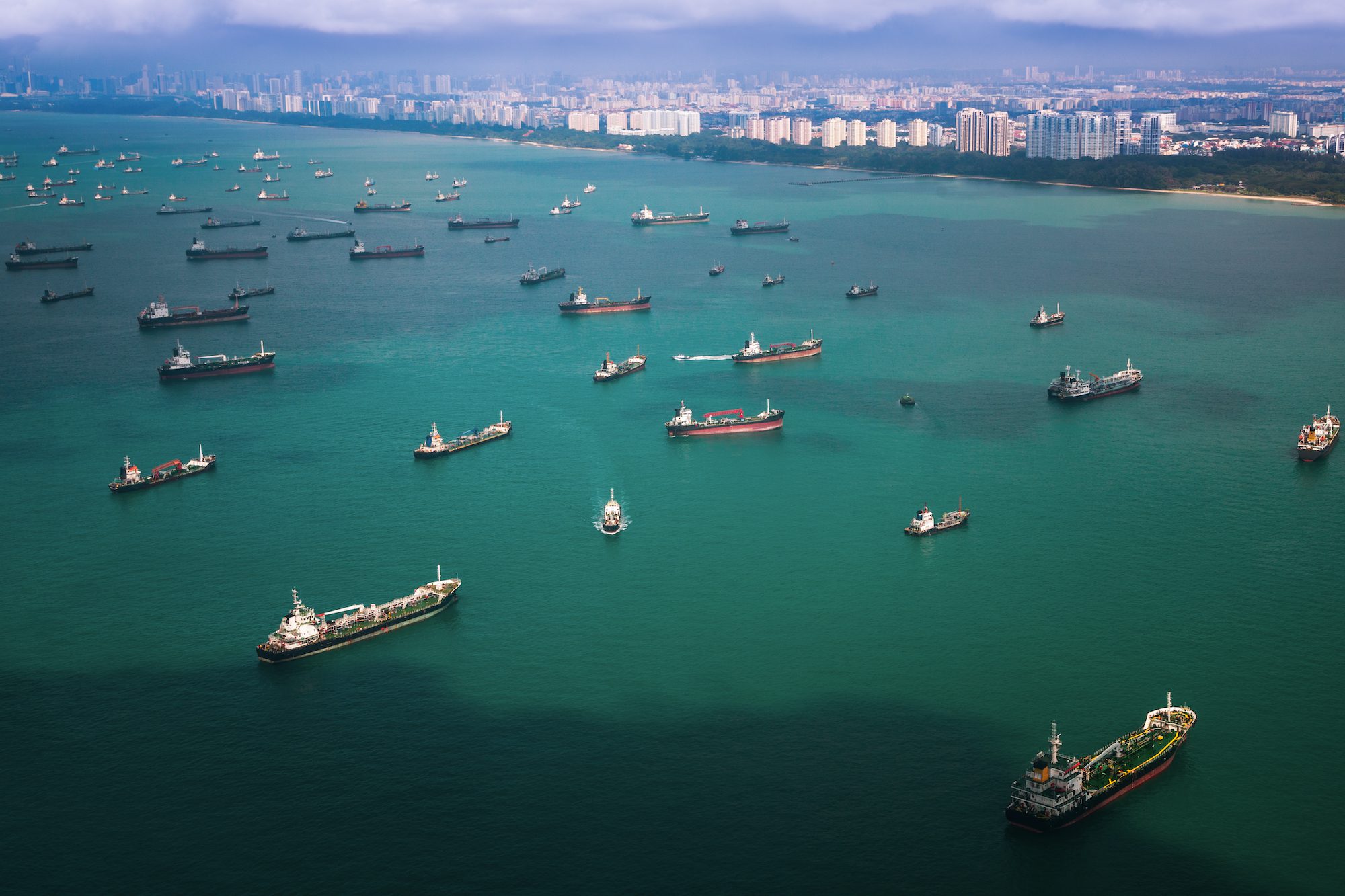 Singapore Bunker Sales Jump as Ships Reroute Around Cape of Good Hope