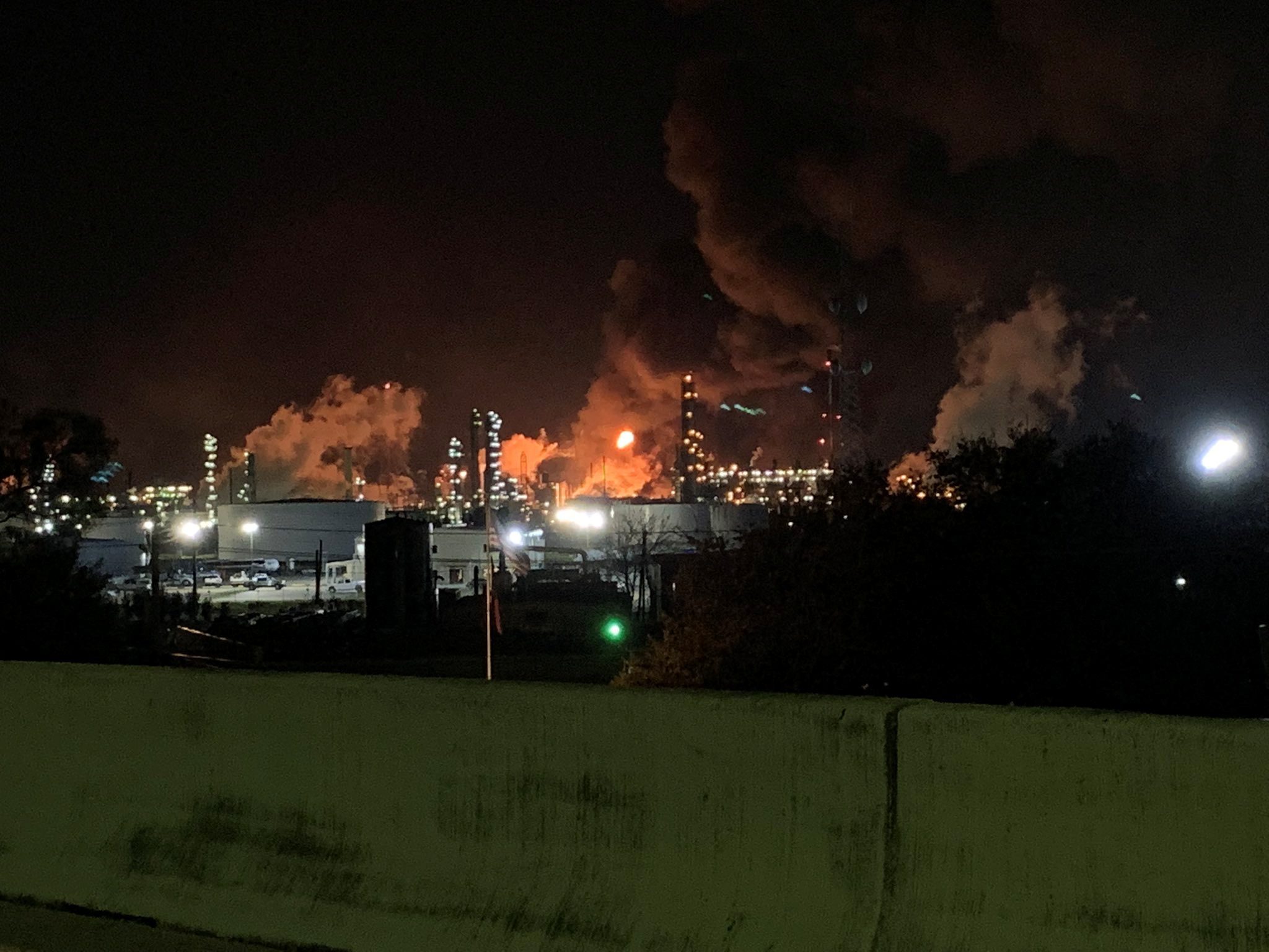 Four Injured in Fire at Exxon’s Baytown, Texas Oil Refinery