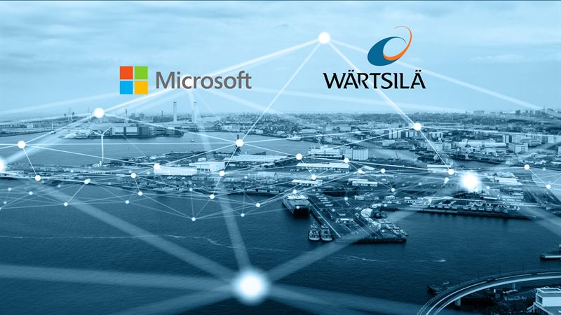 Wärtsilä partners with Microsoft to strengthen their Edge platform and industrialise Marine IoT
