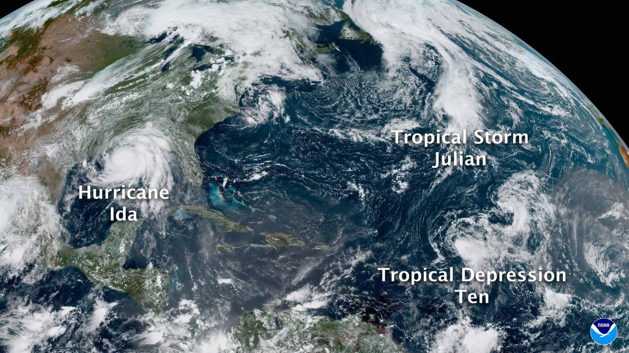 Atlantic Records Above-Average Hurricane Season In Line With Forecasts