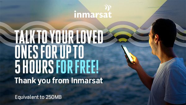 Inmarsat Gives a Gift of Free Connectivity To Seafarers Worldwide This Holiday Season