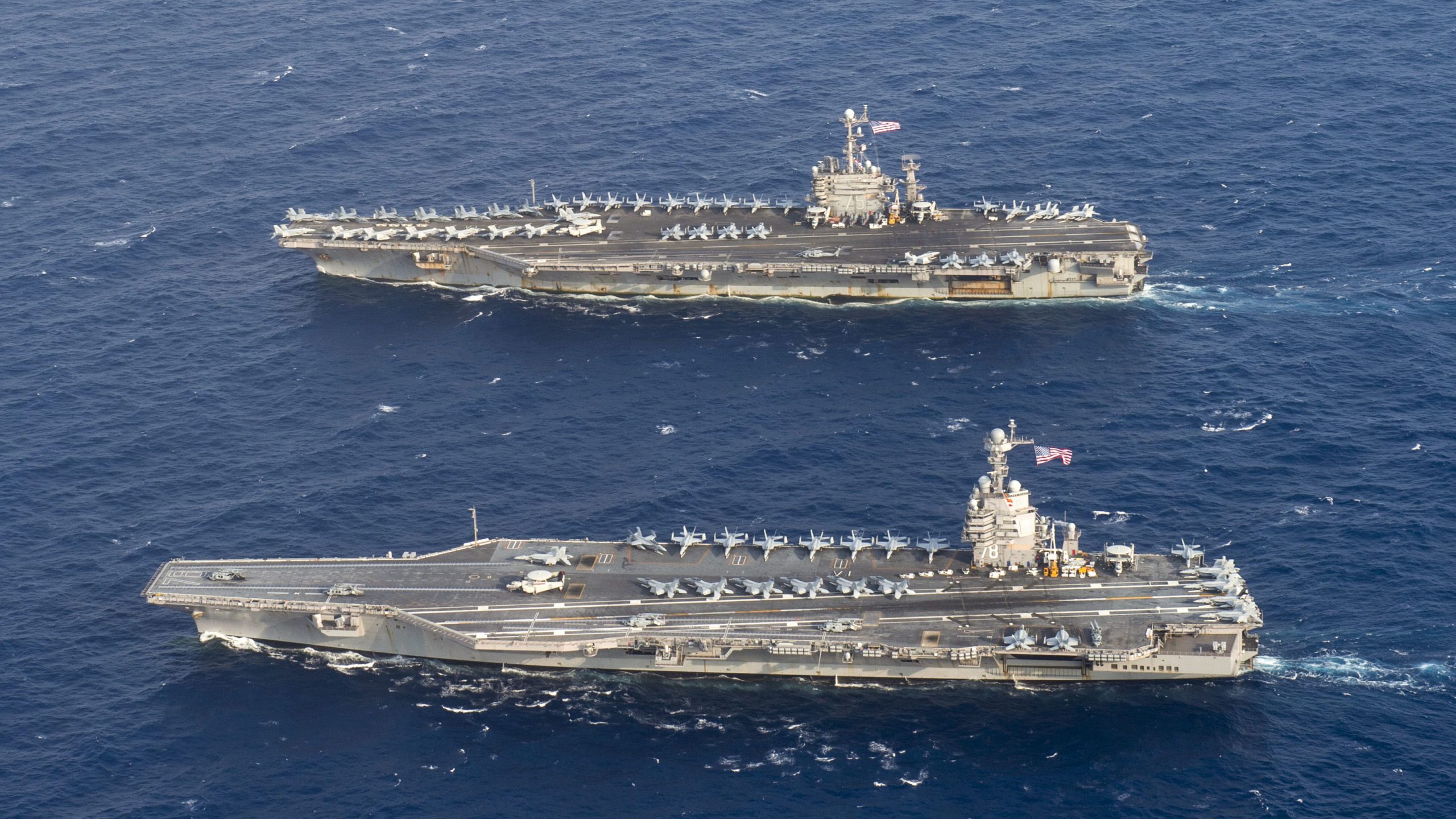 Old And New Super-carriers