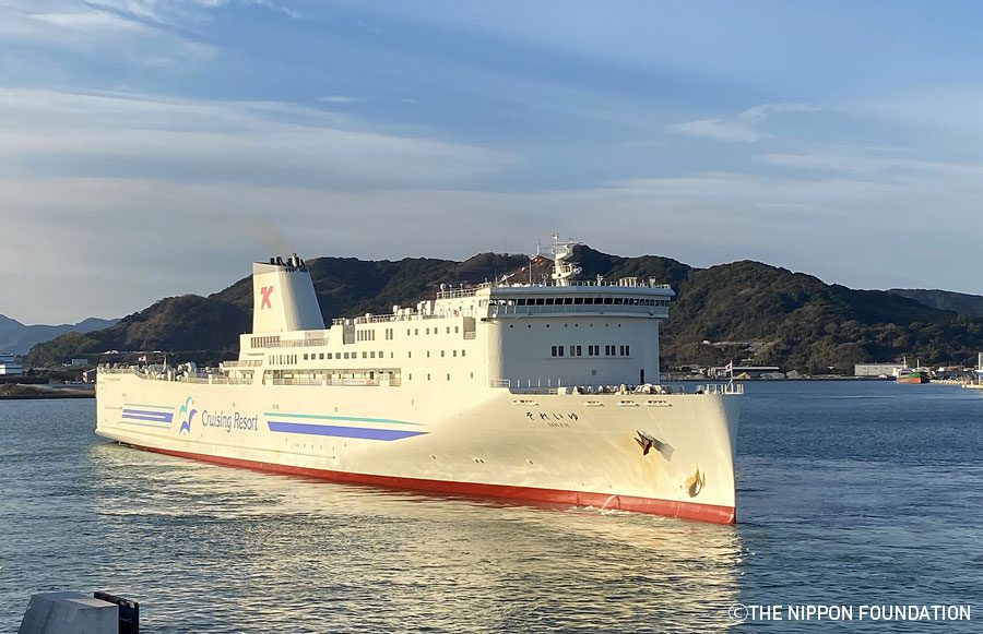 Japan Tests Autonomous Navigation Using Large Ferry