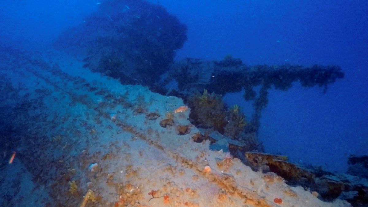 ROV Discovers Italian World War Two Submarine Wreck