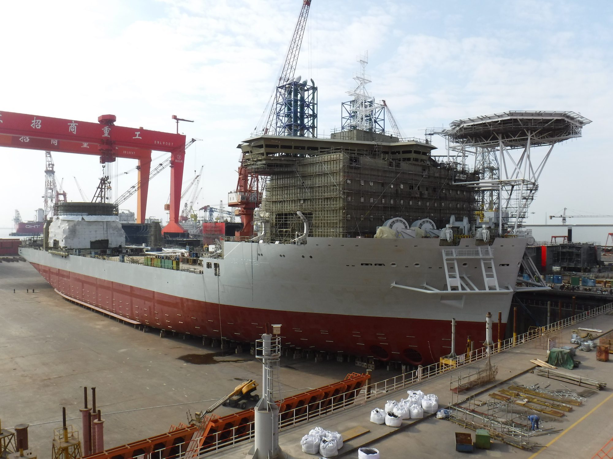 Jan De Nul’s Next-Generation Offshore Installation Ship Launched in China