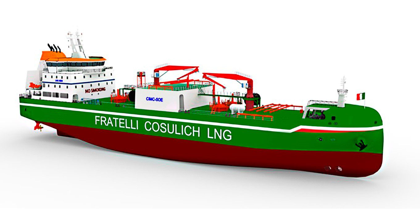 SCHOTTEL to supply propulsion systems for new Italian LNG bunkering vessel