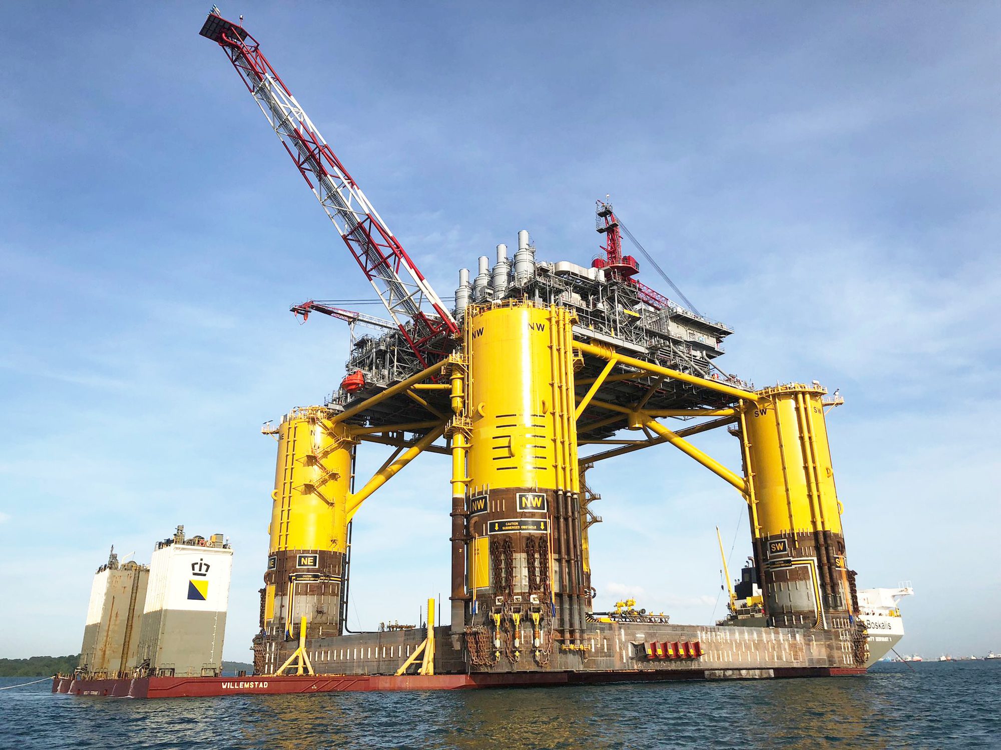 Semcorp Marine Delivers Shell’s Gulf of Mexico-Bound Vito FPU