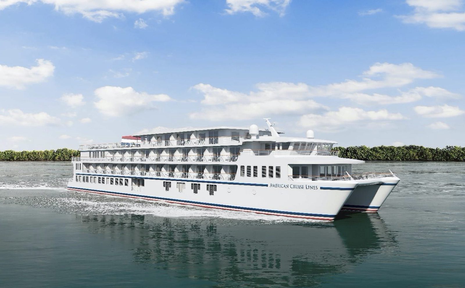 American Cruise Lines Building 12 New Coastal Cruise Ships for U.S. Market