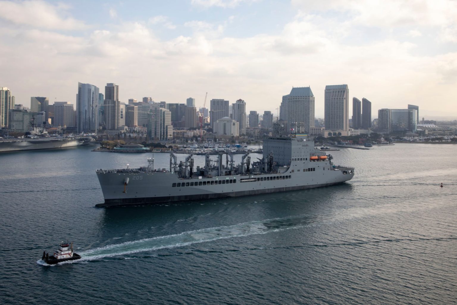Photos Navy's New Fleet Oiler USNS John Lewis At Sea for Builder's Trials
