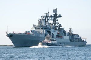 Russian Navy Udaloy-class destroyer RFS Admiral Panteleyev