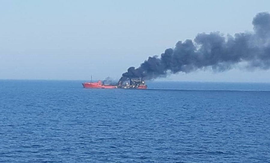 Russian Missile Hits Abandoned Tanker