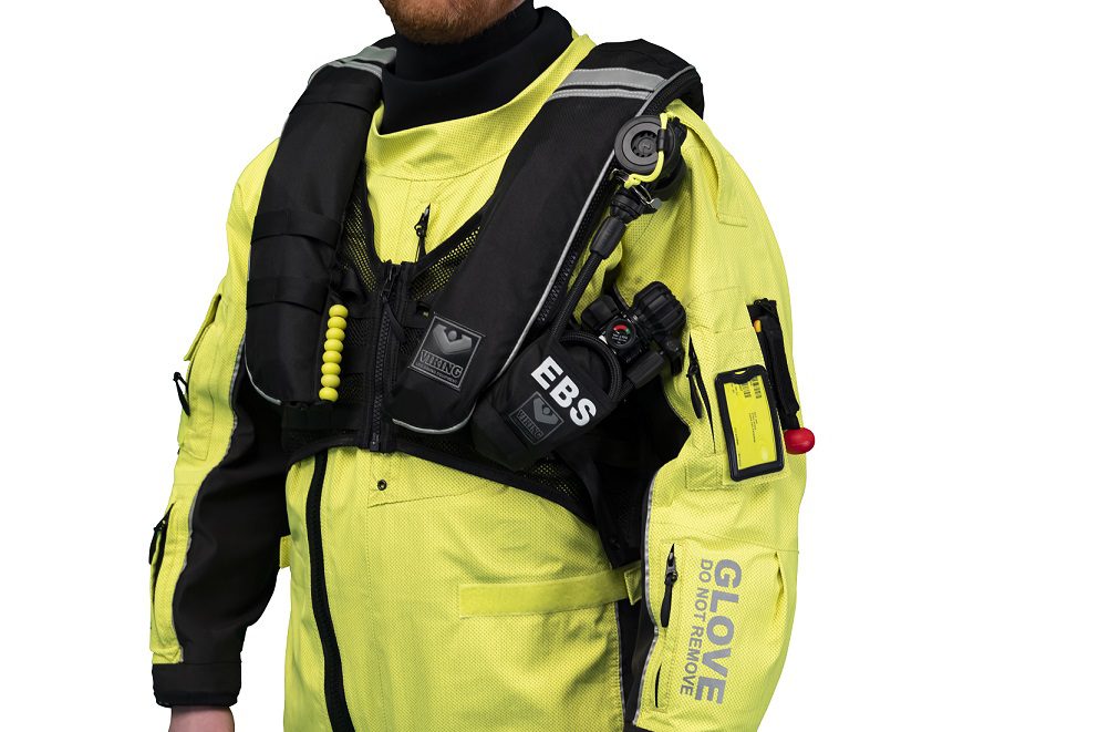 VIKING first to land ETSO approval for an integrated Emergency Breathing System (EBS) together with a helicopter lifejacket