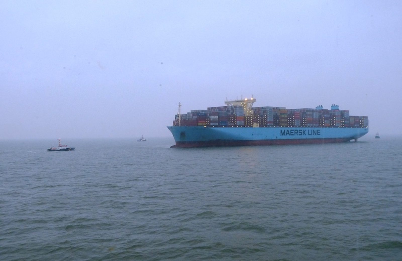 Maersk Megaship Refloated in Germany -Update