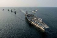 US NAvy Aircraft Carrier Strike Group