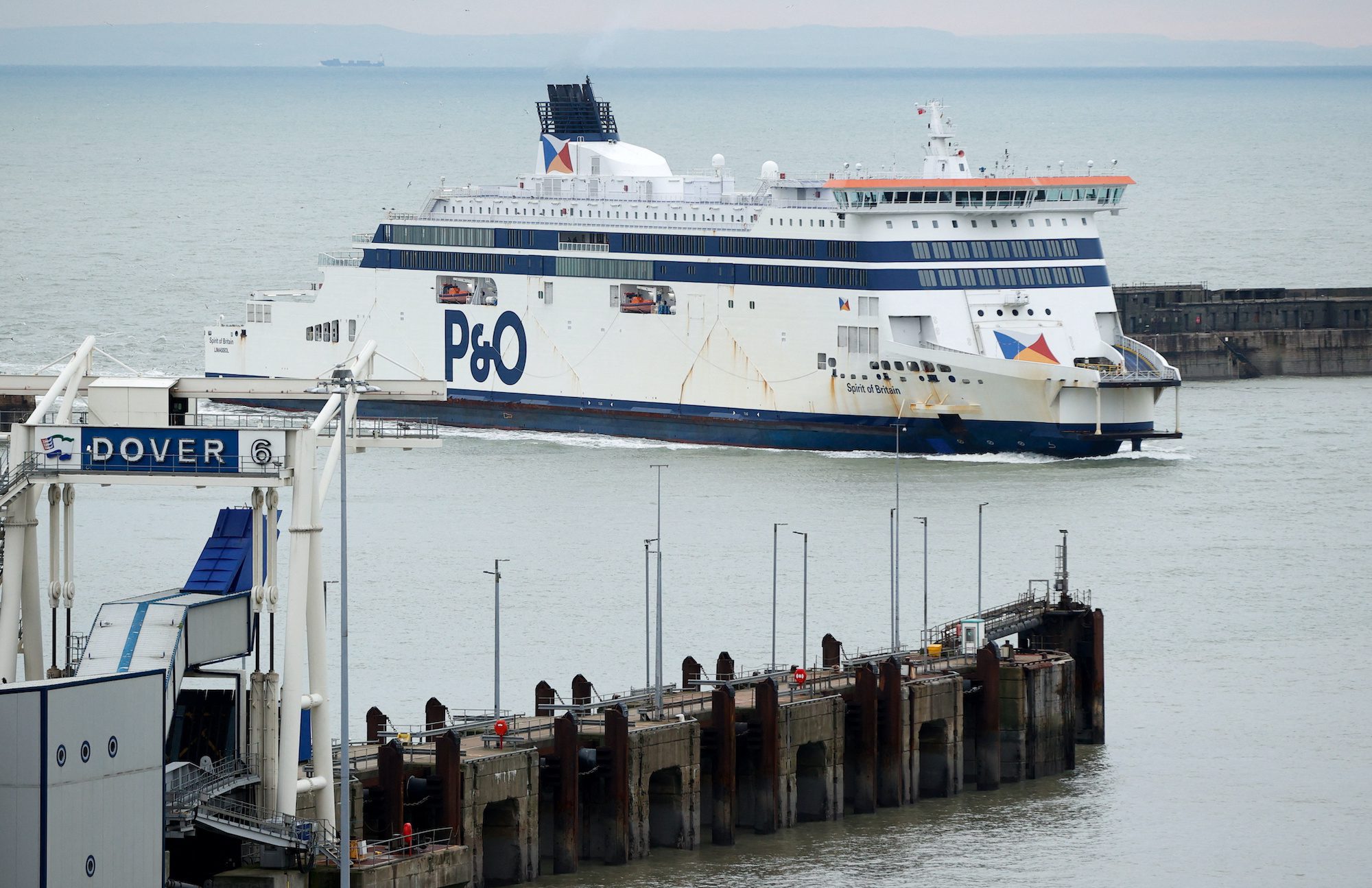 Britain to Force Ferry Operators to Pay Minimum Wage After P&O Debacle