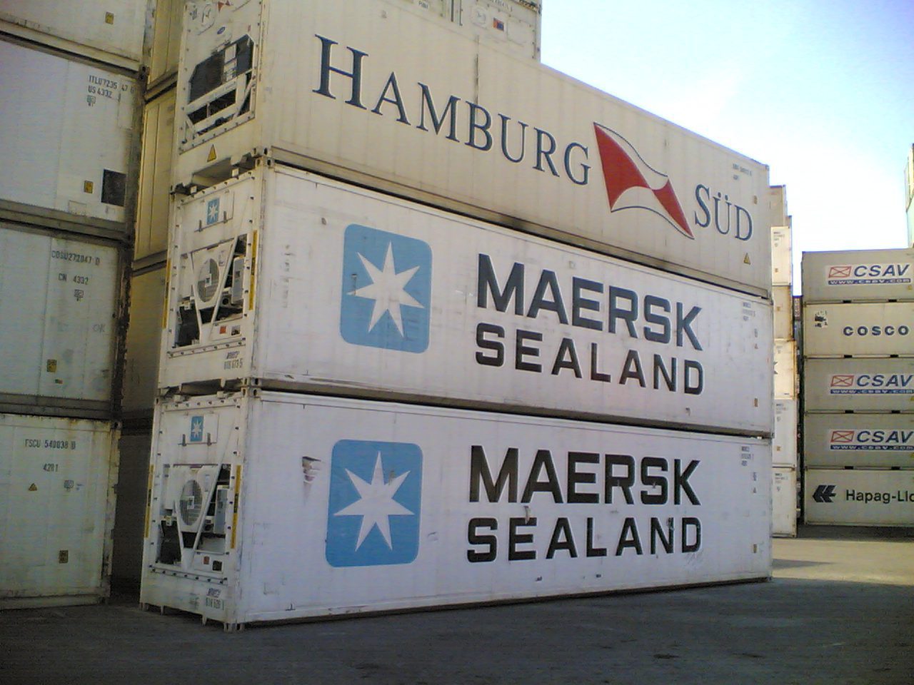 Maersk Reefer Containers