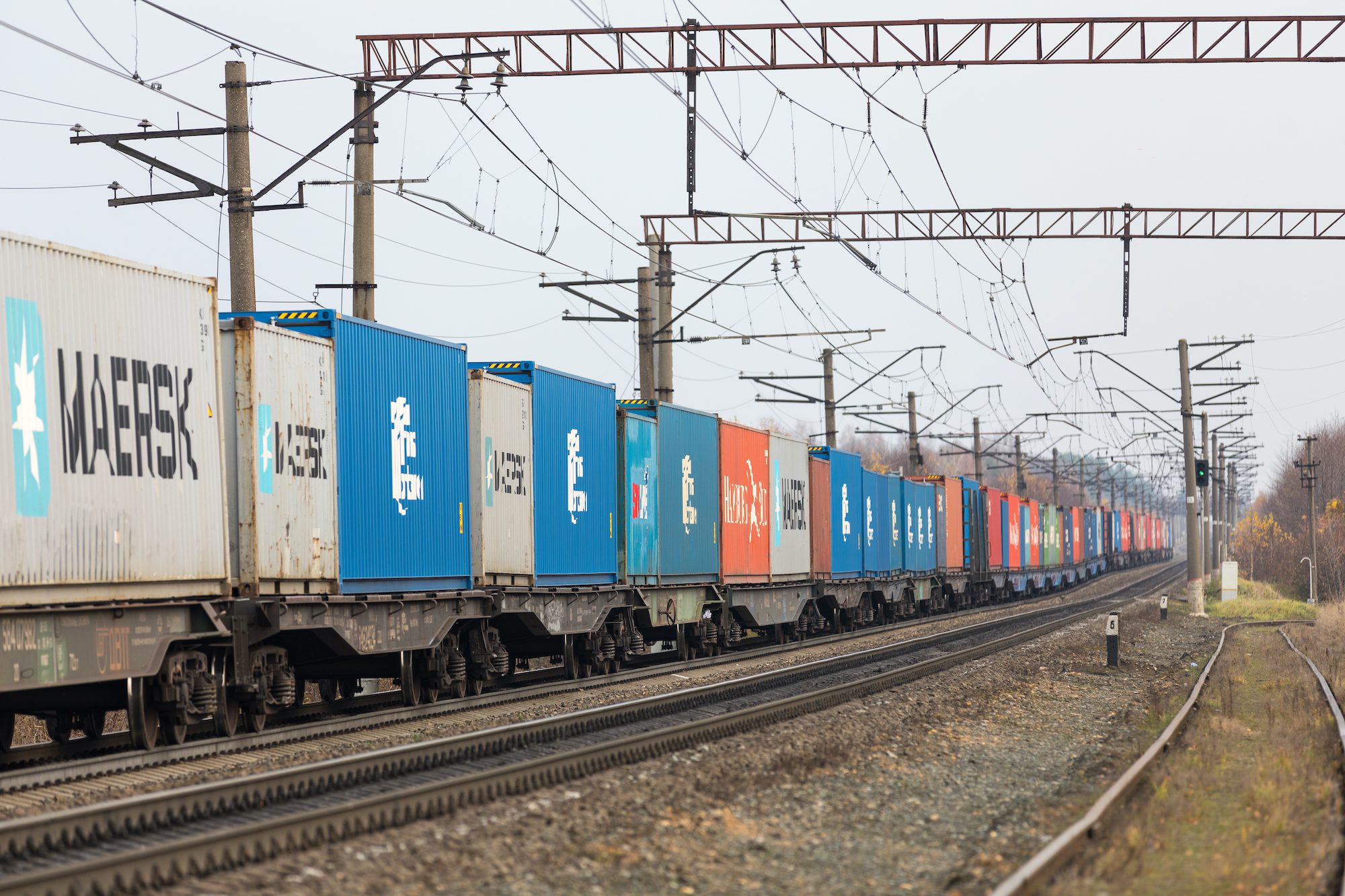 China-Europe Rail Containers Find New Routes By Sea to Avoid Russia