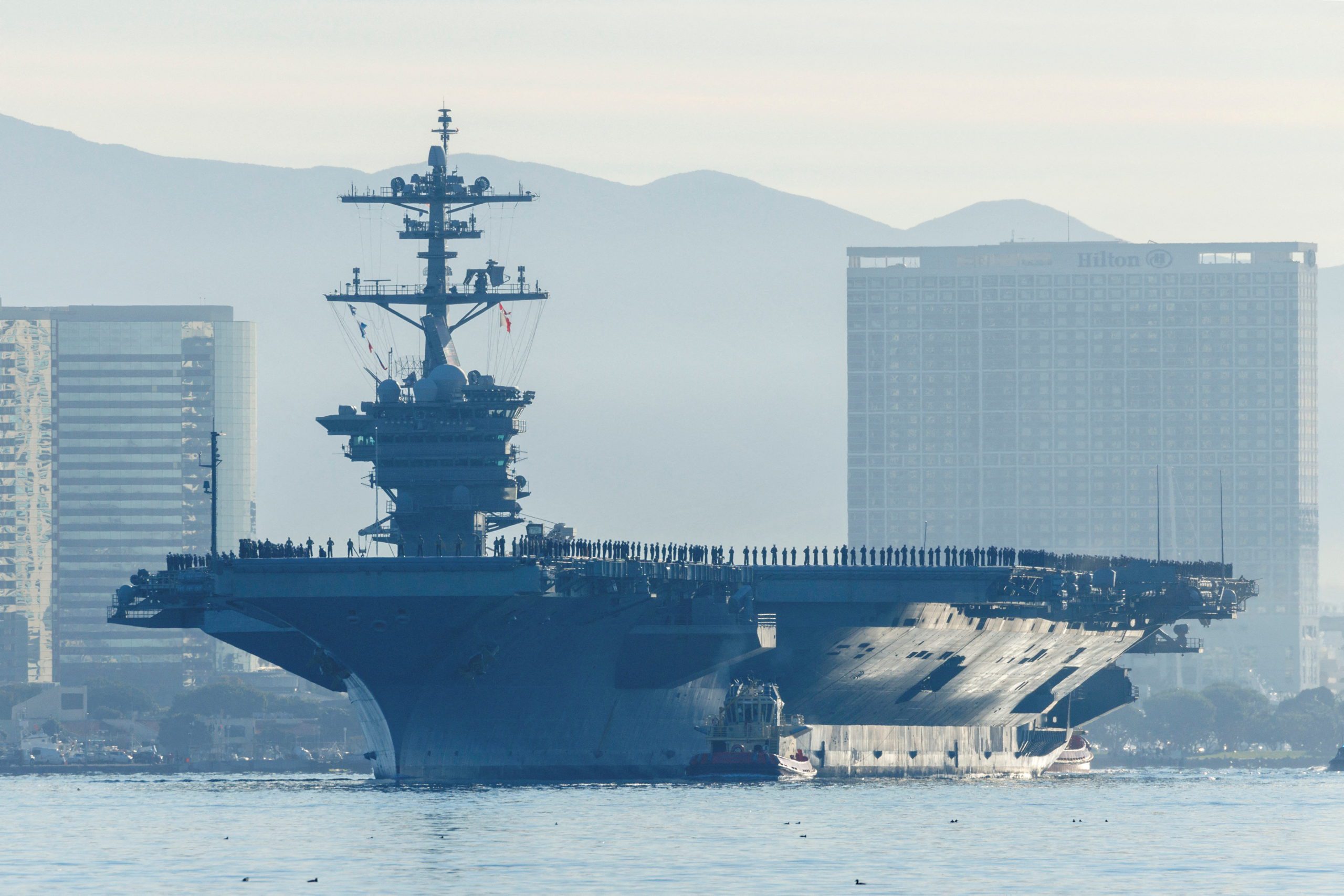 Japan’s Foreign Minister Promises A Stronger Military During Visit To US Aircraft Carrier