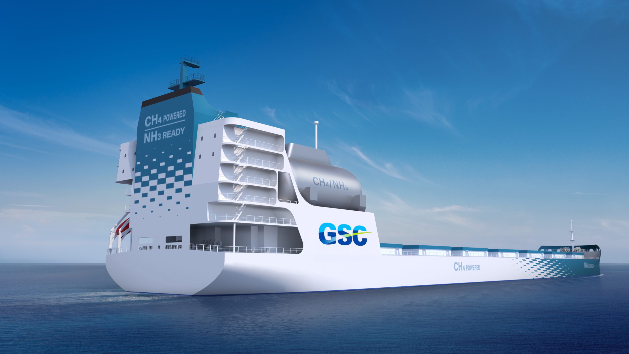ClassNK issues Approval in Principle (AiP) for Ammonia-ready LNG-fueled Panamax Bulk Carrier developed by GSC