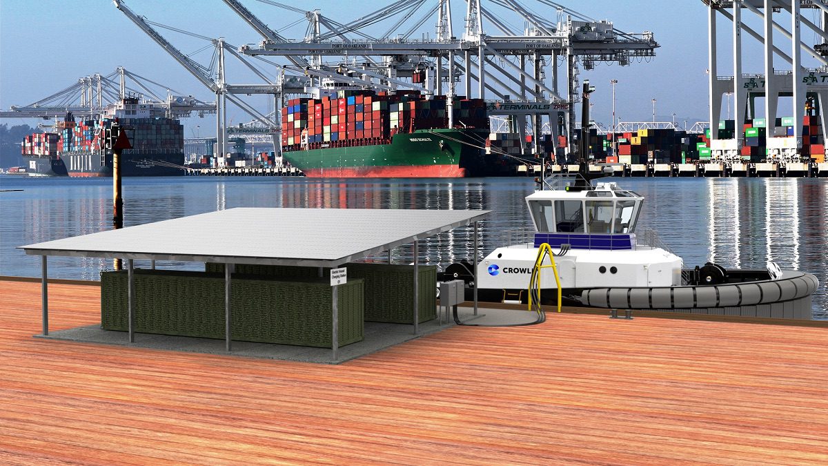 Crowley and Shell to Explore Shoreside Charging Station at Port of San Diego