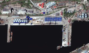 satellite photo of Mariupol