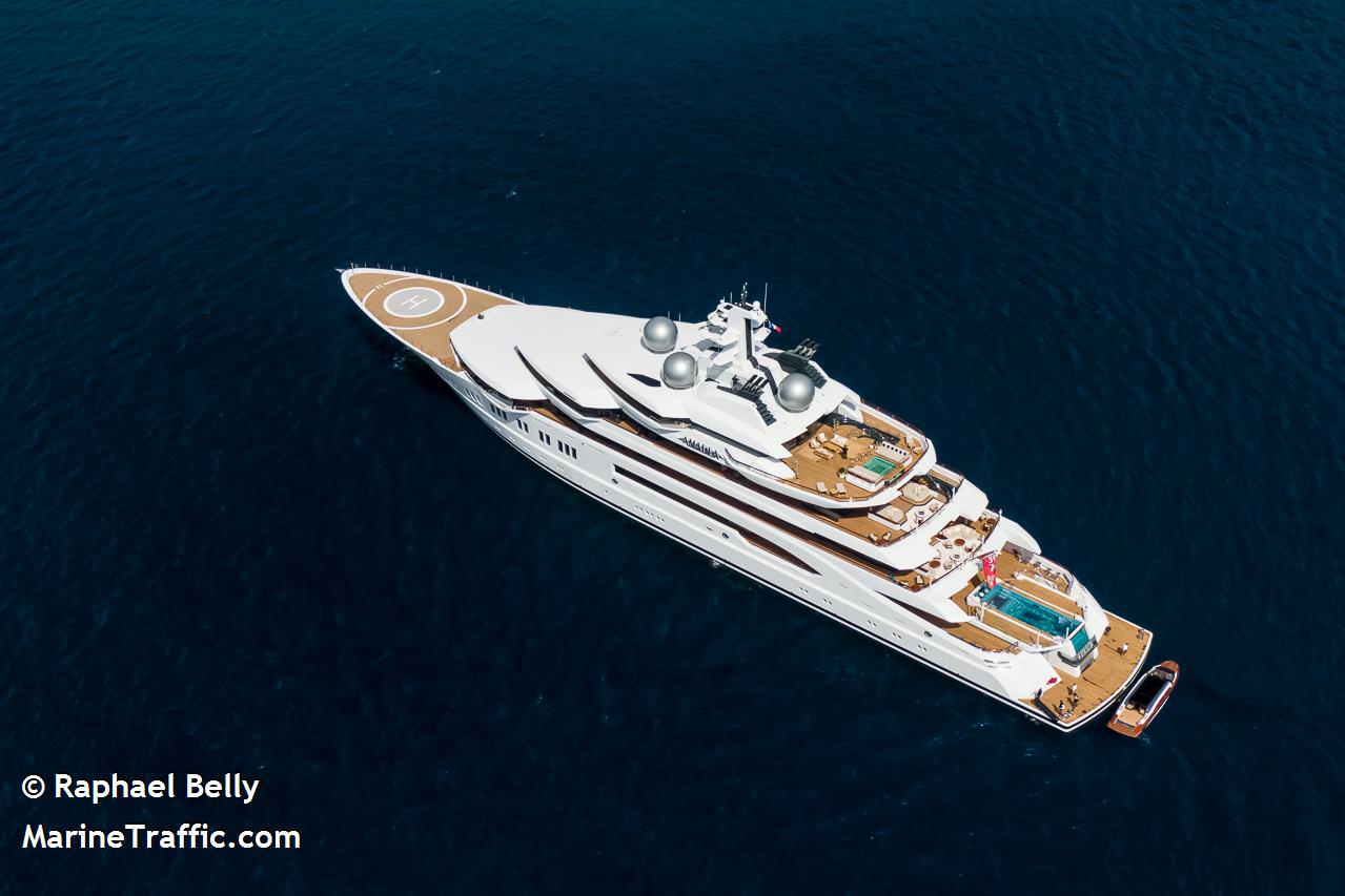 super-yacht AMADEA