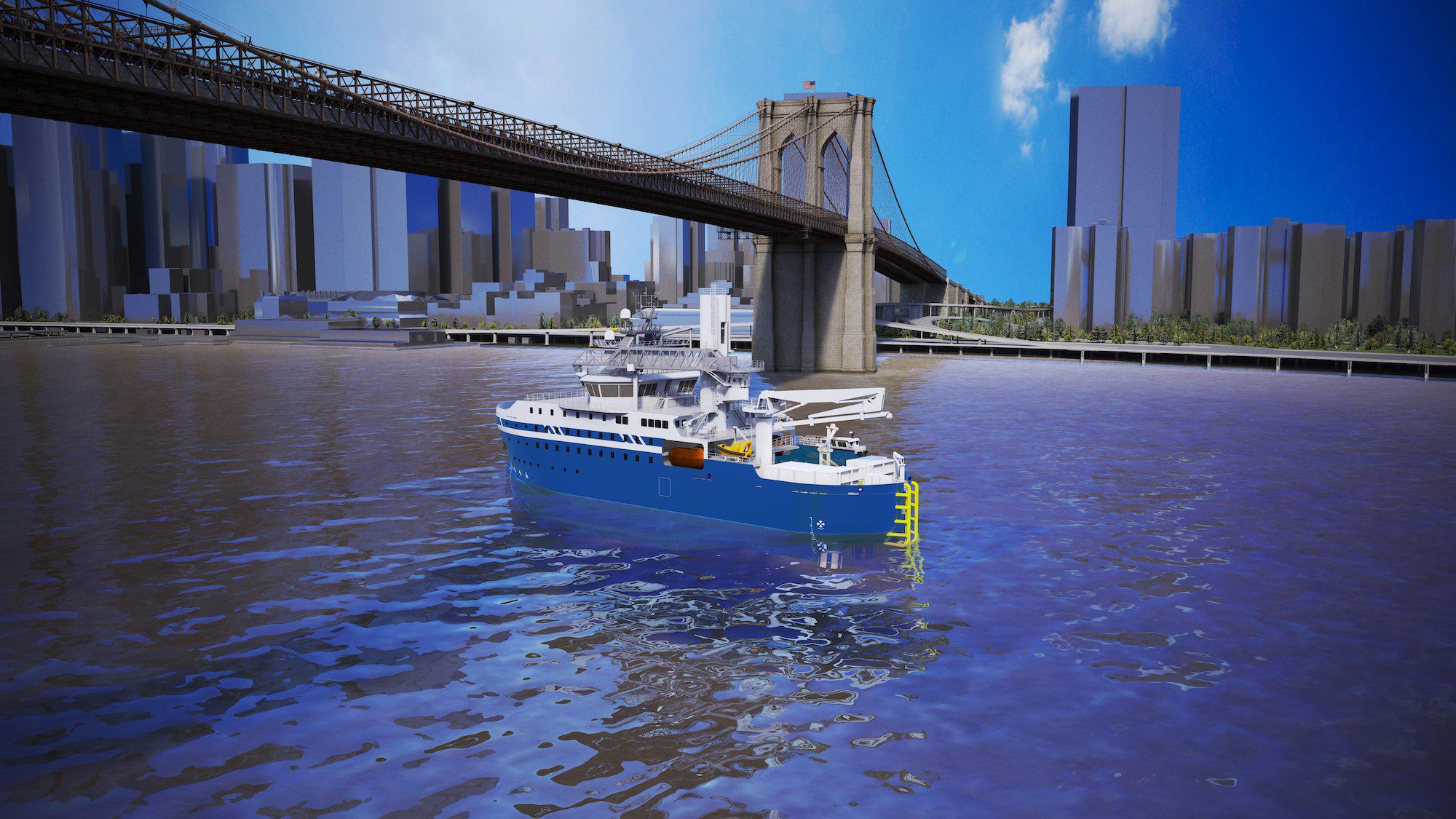Edison Chouest to Supply New Hybrid SOV for New York Offshore Wind Projects