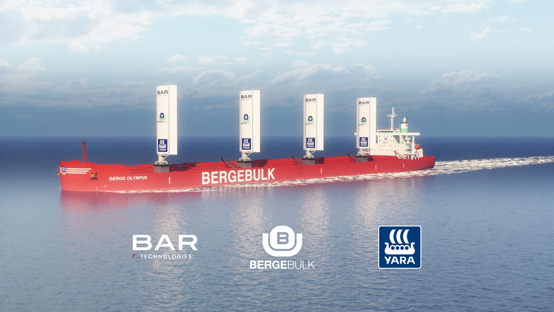 Berge Bulk Newcastlemax to Be Fitted with ‘WindWings’ Sails