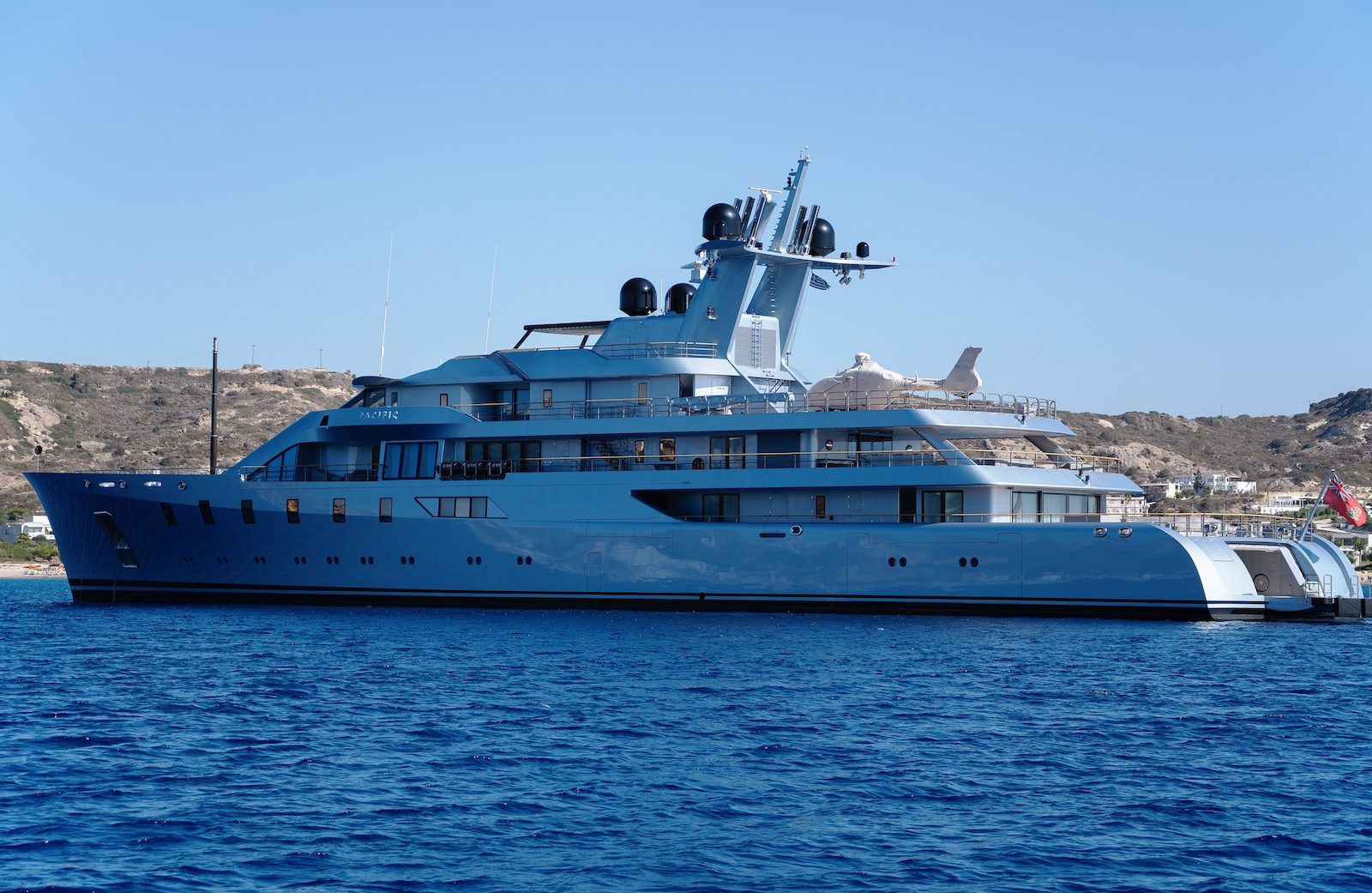 Superyacht of Second-Richest Russian Raced for Turkey’s Safe Waters