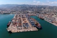 A general view shows Haifa Port, which is to be sold to India's Adani Ports and local partner Gadot in Haifa, Israel July 24, 2022.