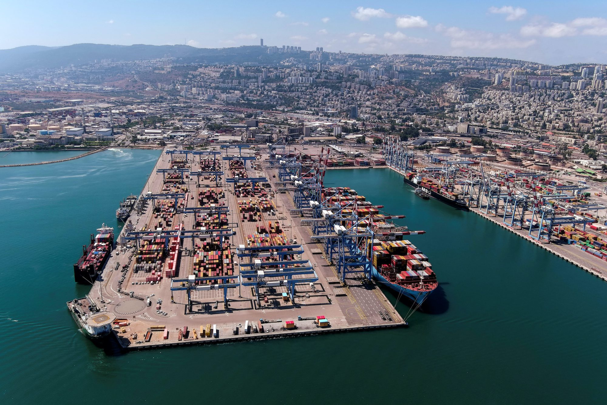 Asian Investors Bet on Haifa Port as Israel Seeks Ties with Arab Gulf Neighbors