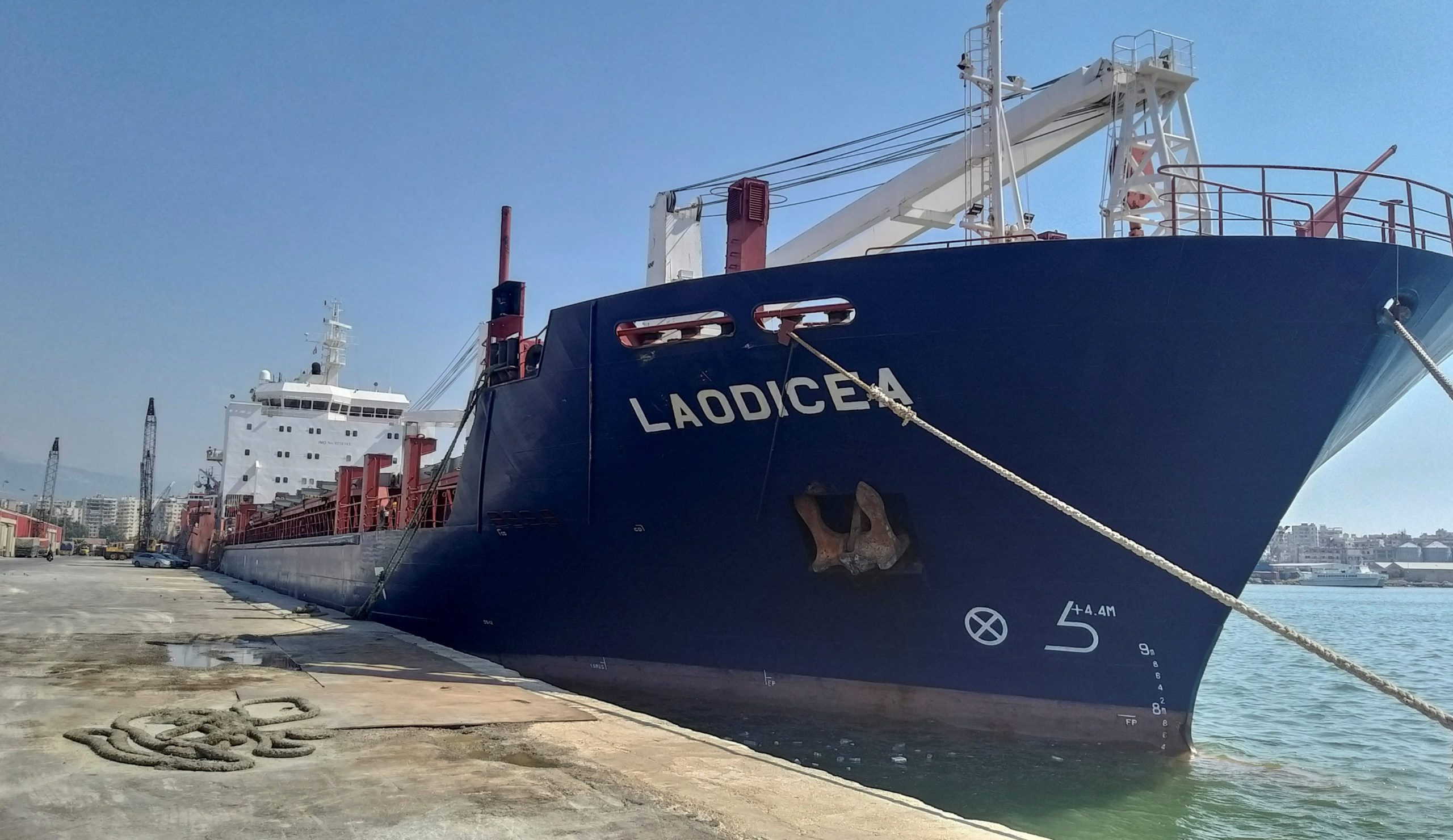 Lebanon Seizes Ship Accused of Carrying Stolen Ukrainian Grain