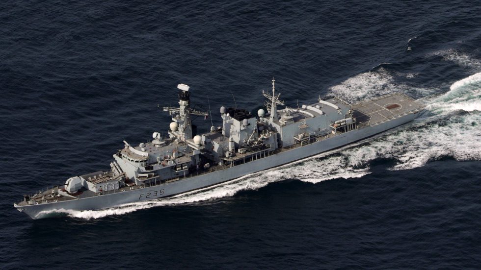 British Navy Seized Smuggled Iranian Missiles