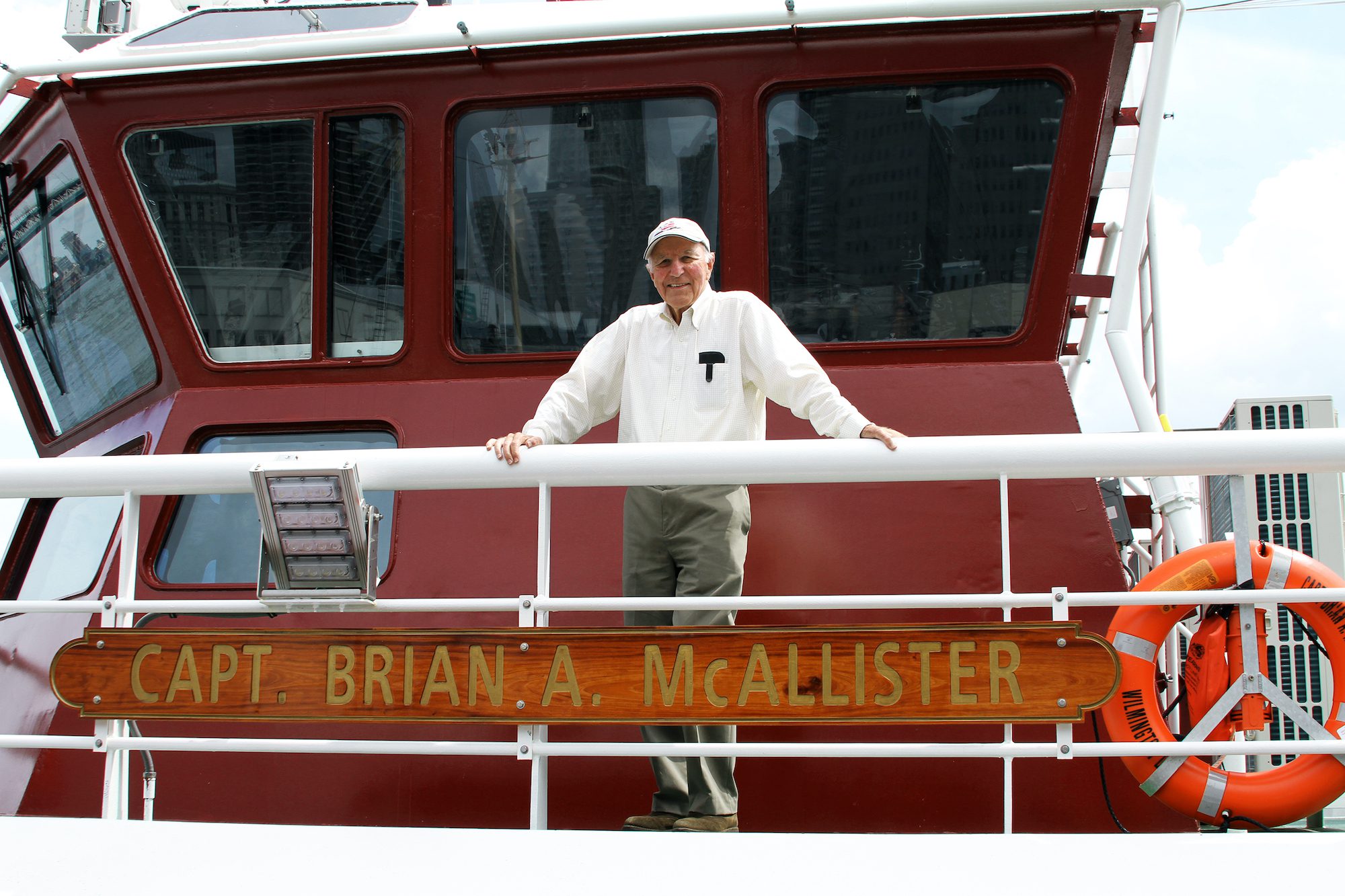McAllister Towing’s Captain Brian A. McAllister Dies at 89