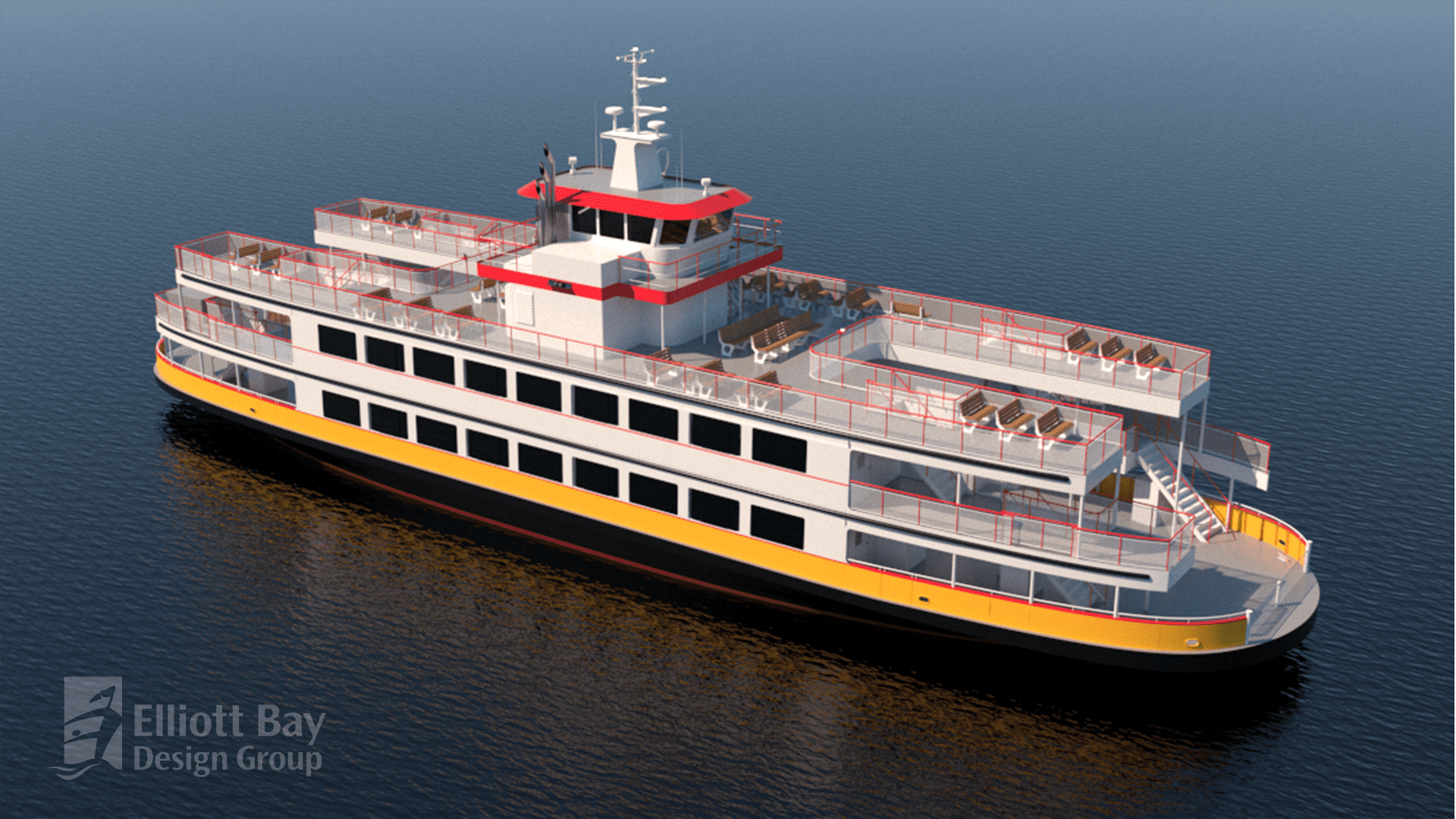 EBDG-Designed Ferry Enters Construction