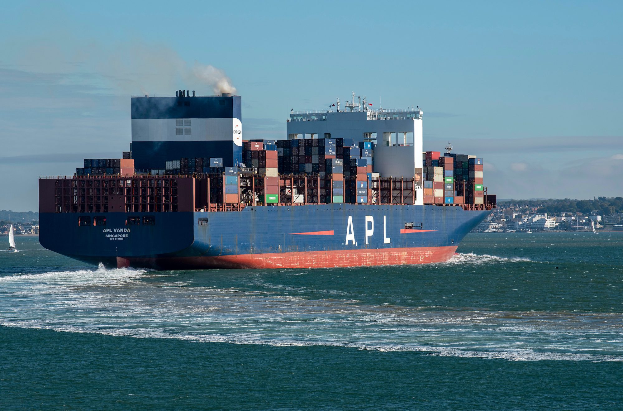 Ultra-Large Containership APL Vanda Loses Boxes Overboard in Indian Ocean