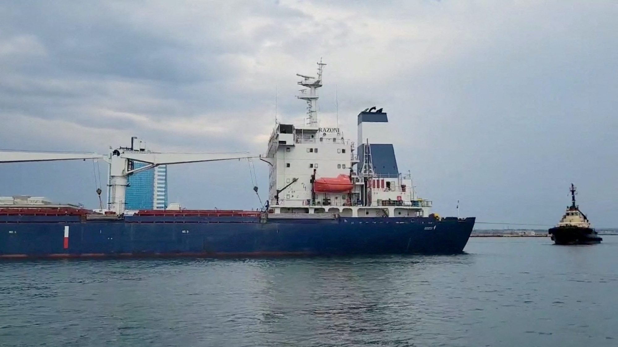 Ukraine Grain Ship Provides ‘Glimmer of Hope’ In Global Food Crisis