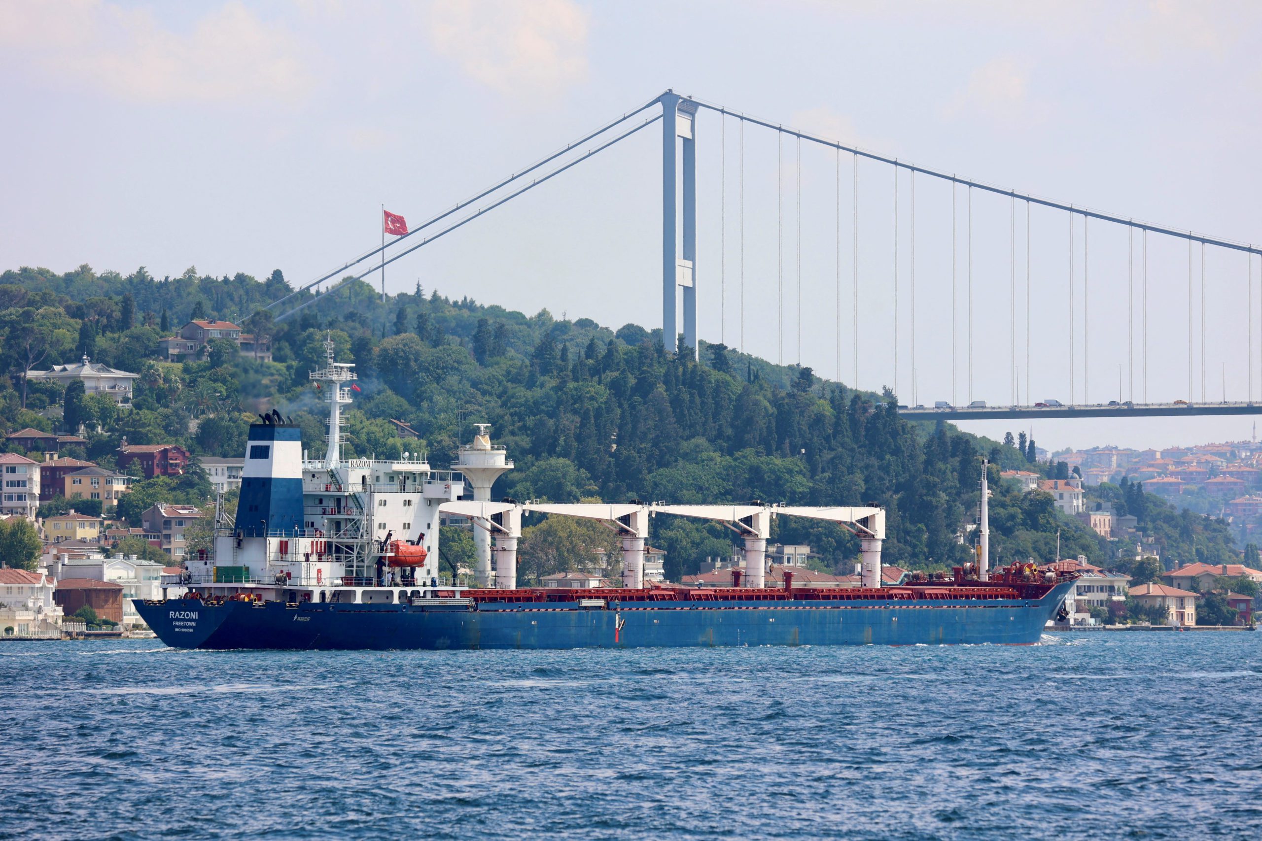 First Ukraine Ship Under Grain Deal Will Not Dock In Lebanon On Time 