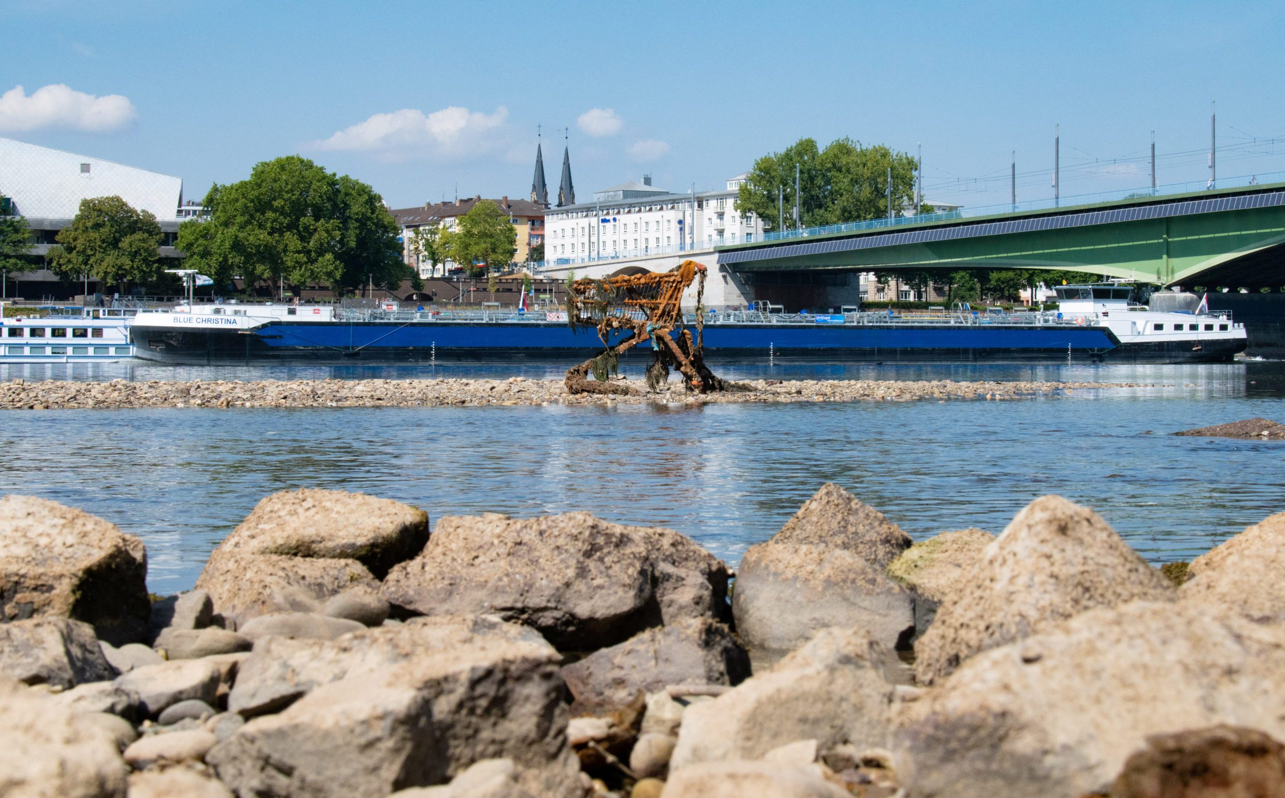 Rhine Water Level Set To Fall Again At Key German Chokepoint