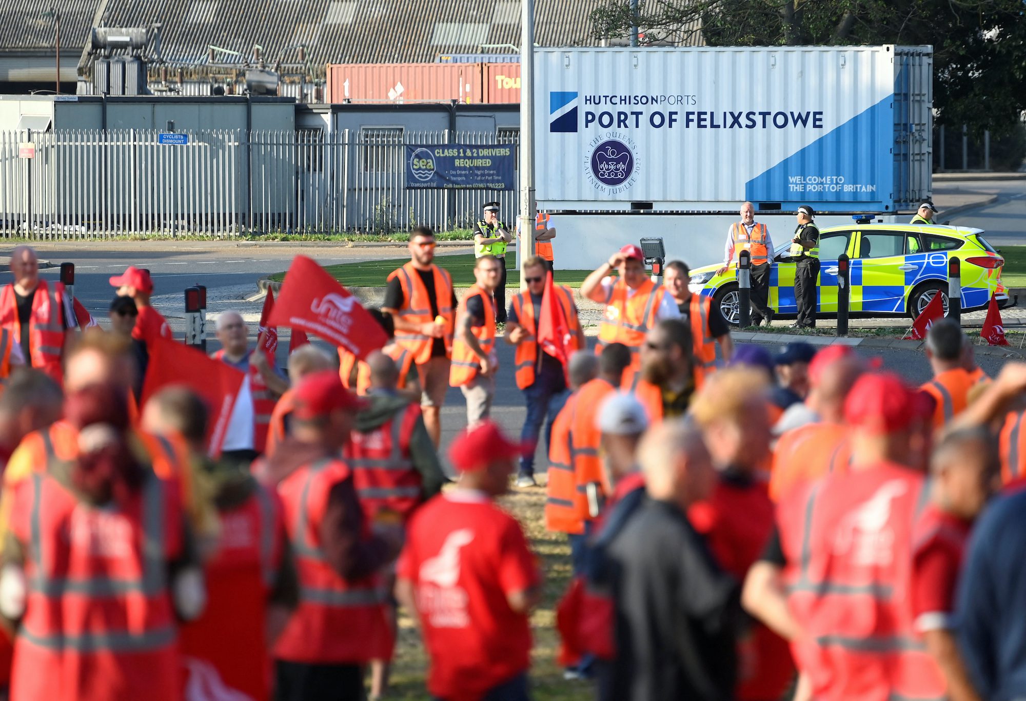 Felixstowe Port Strike Could Drag On as Workers Demand 10% Pay Increase