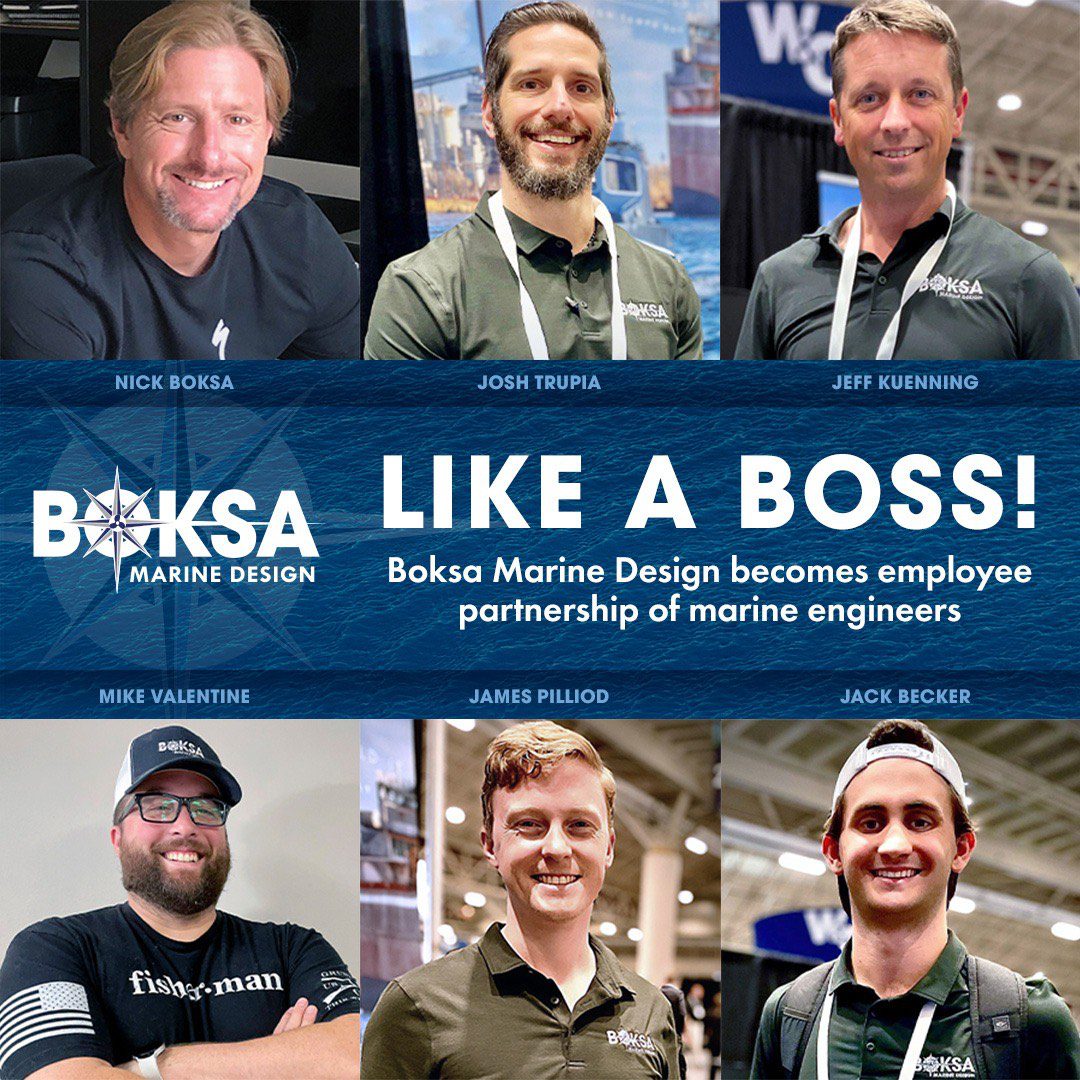Boksa Marine Design becomes employee partnership of marine engineers